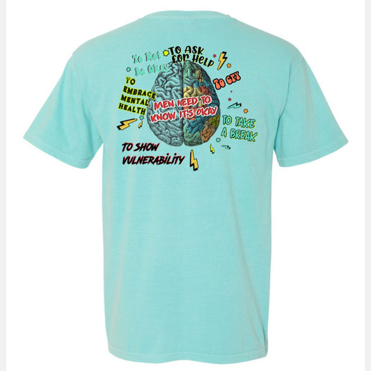 Men Need to Know It's Okay - Heavyweight Tee