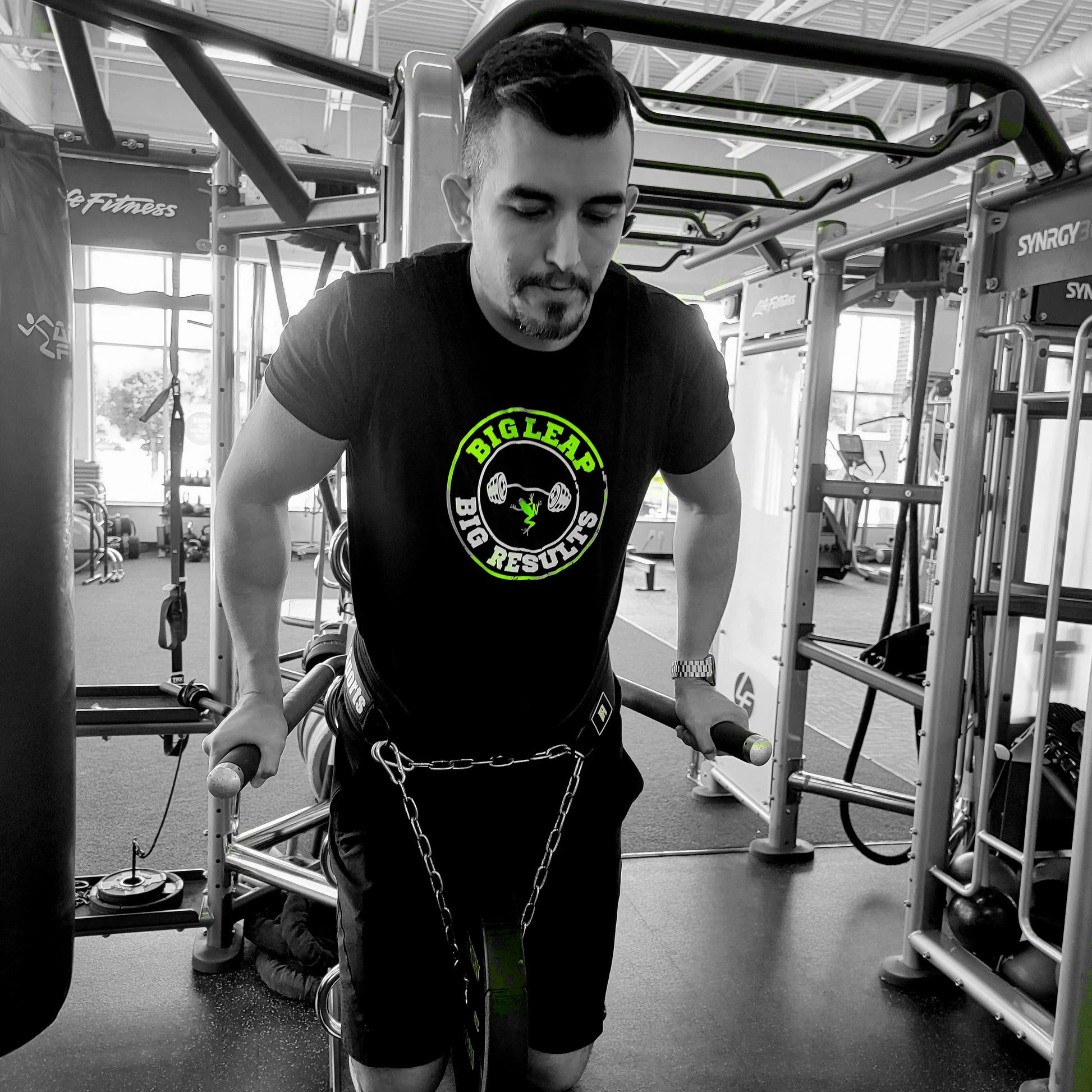 Big Leap Big Results Unisex Crew Shirt Big Leap Ink Shirts & Tops 25.99 Big Leap Ink