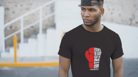 Fight the Good Fight: 1 Timothy 6:12 - Unisex Shirt