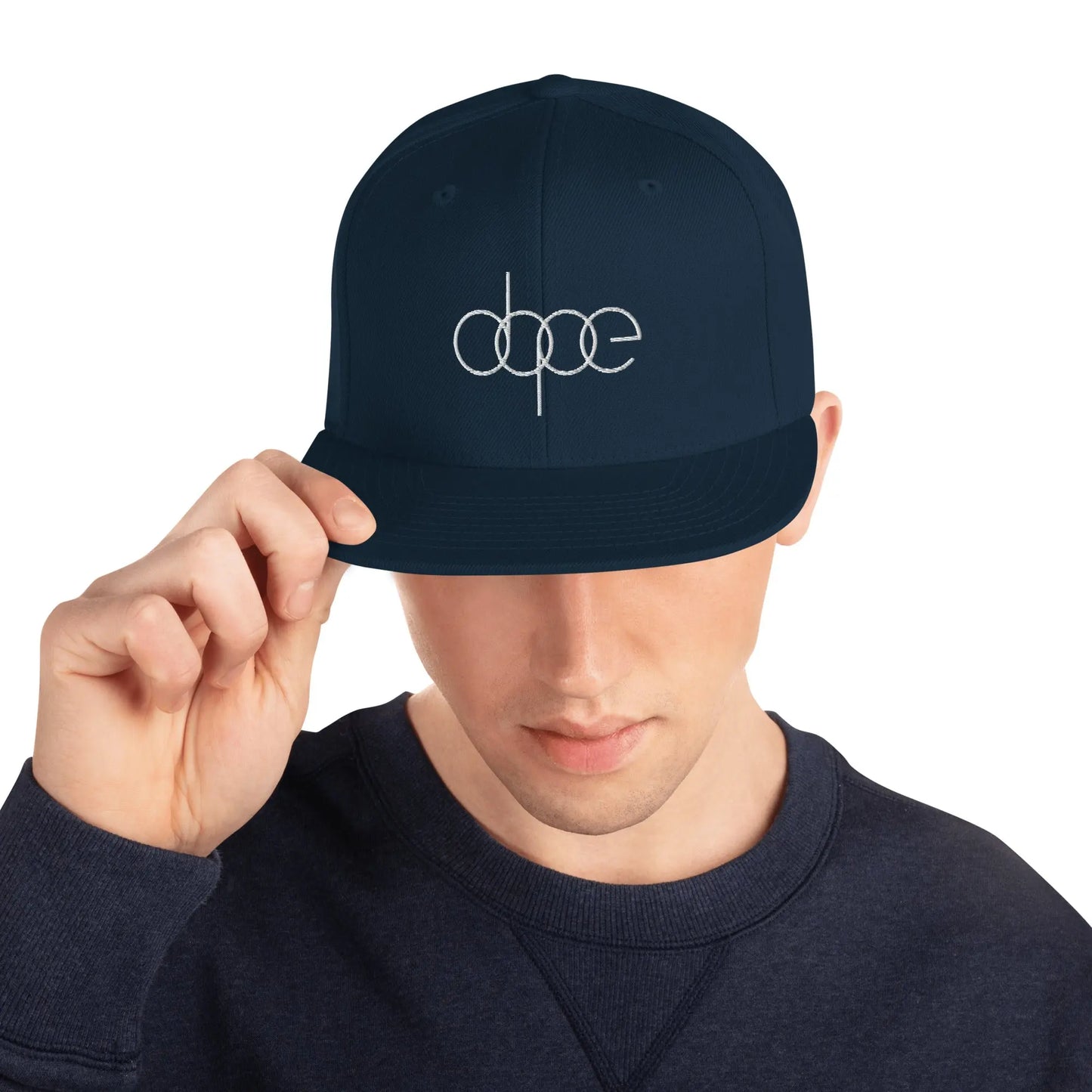 Dope Snapback Hat Big Leap Ink 29.00 Big Leap Ink DarkNavy