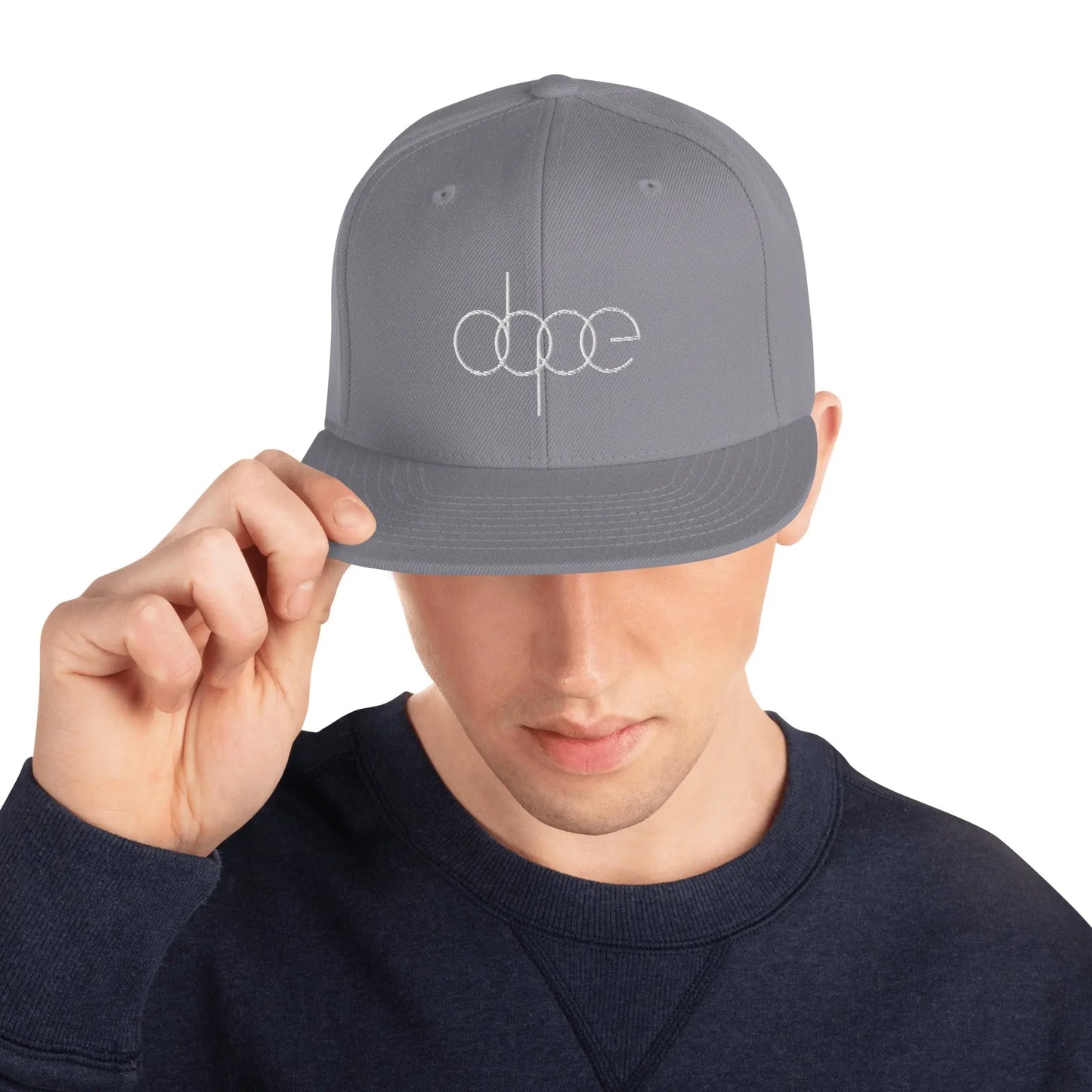 Dope Snapback Hat Big Leap Ink 29.00 Big Leap Ink Silver