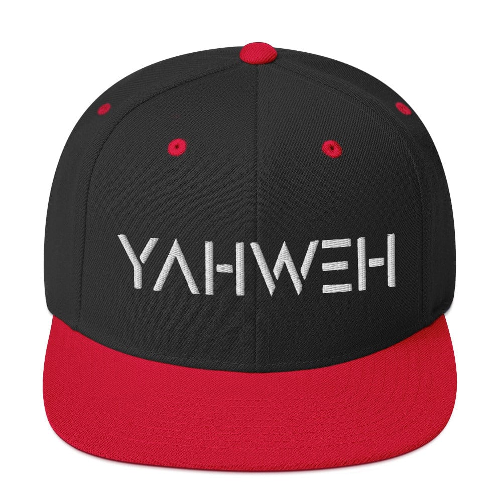 YAHWEH Snapback Hat Big Leap Ink  29.00 Big Leap Ink BlackRed