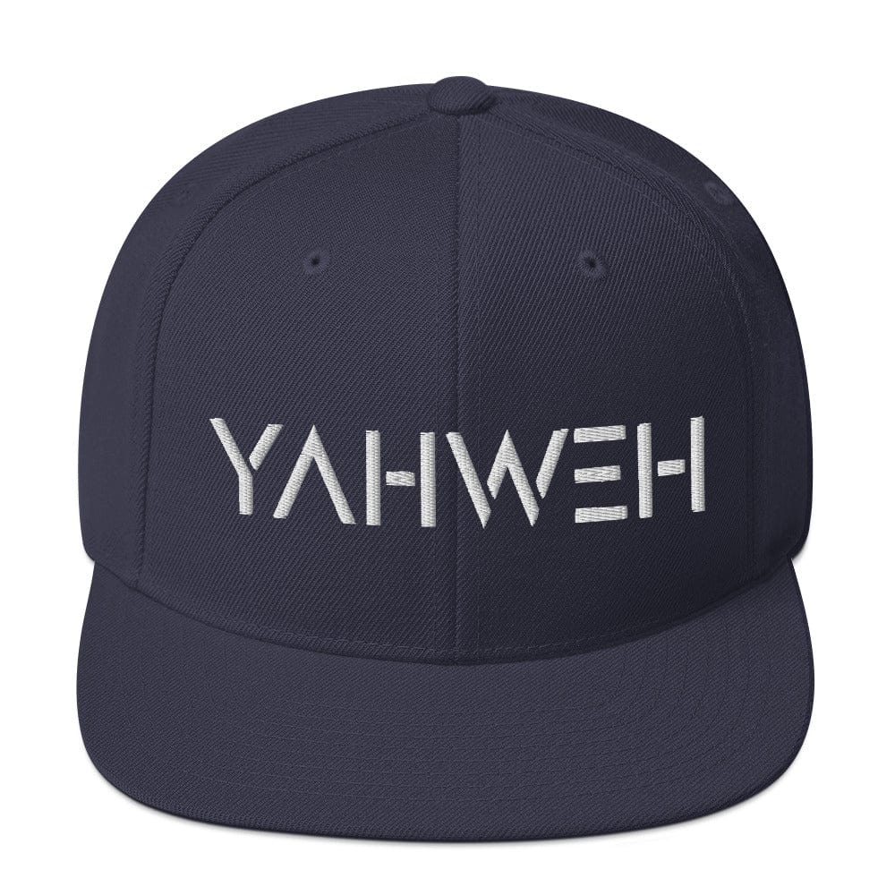 YAHWEH Snapback Hat Big Leap Ink 29.00 Big Leap Ink Navy