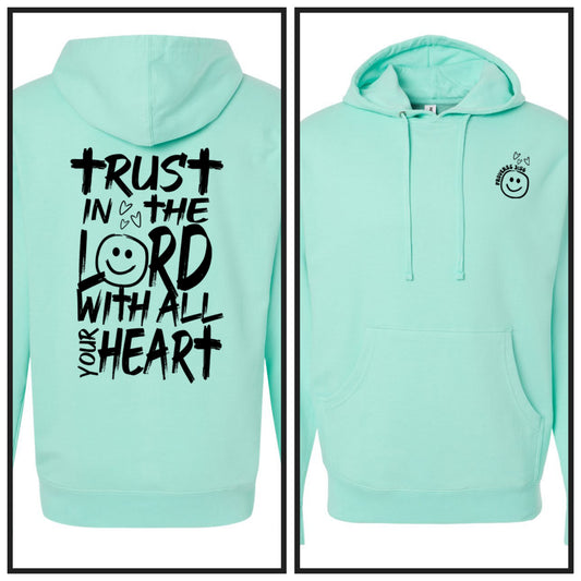 Trust in Lord with All Your Heart (Proverbs 3:56) Hoodie
