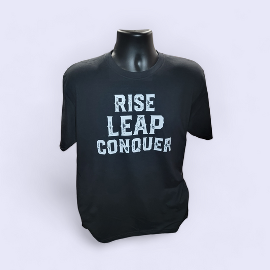 Rise, Leap, Conquer Unisex Crew Shirt