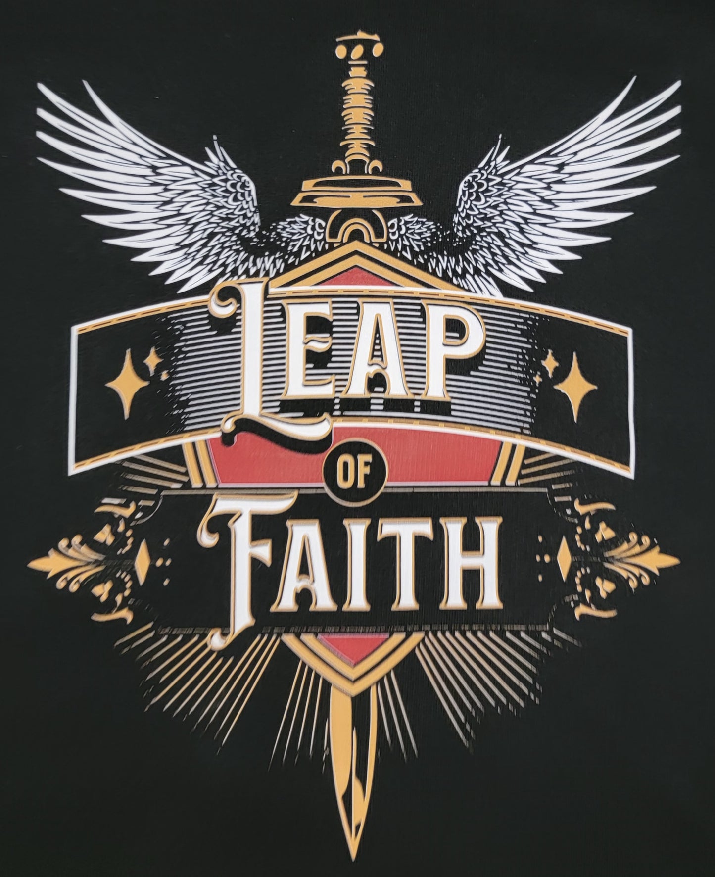 Leap of Faith Stylish Unisex Hoodie Big Leap Ink Shirts & Tops 38.99 Big Leap Ink 