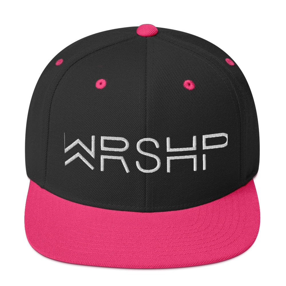 WRSHP Snapback Hat Big Leap Ink  29.00 Big Leap Ink BlackNeonPink