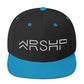WRSHP Snapback Hat Big Leap Ink  29.00 Big Leap Ink BlackTeal