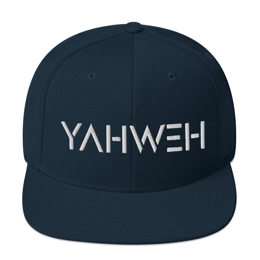 YAHWEH Snapback Hat Big Leap Ink  29.00 Big Leap Ink DarkNavy