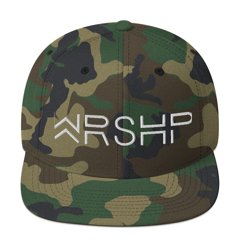 WRSHP Snapback Hat Big Leap Ink  29.00 Big Leap Ink GreenCamo