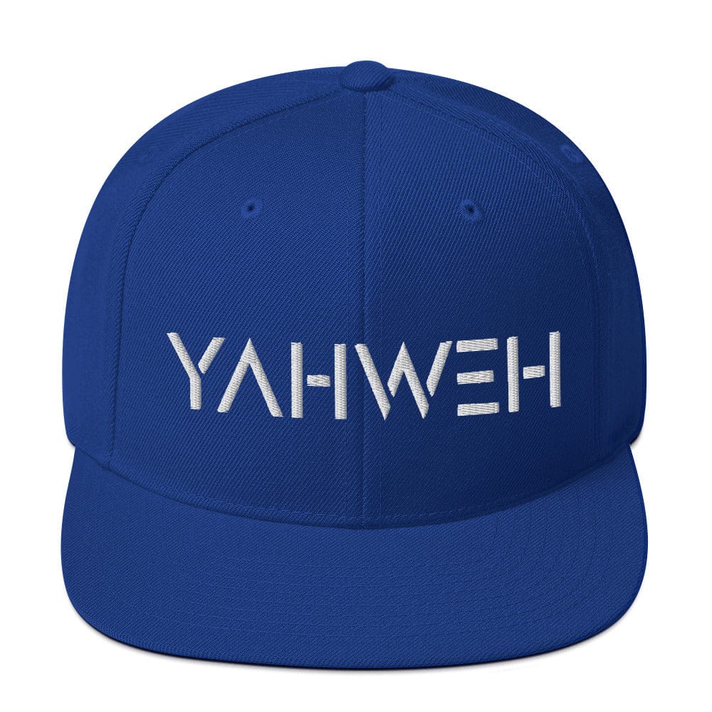 YAHWEH Snapback Hat Big Leap Ink  29.00 Big Leap Ink RoyalBlue