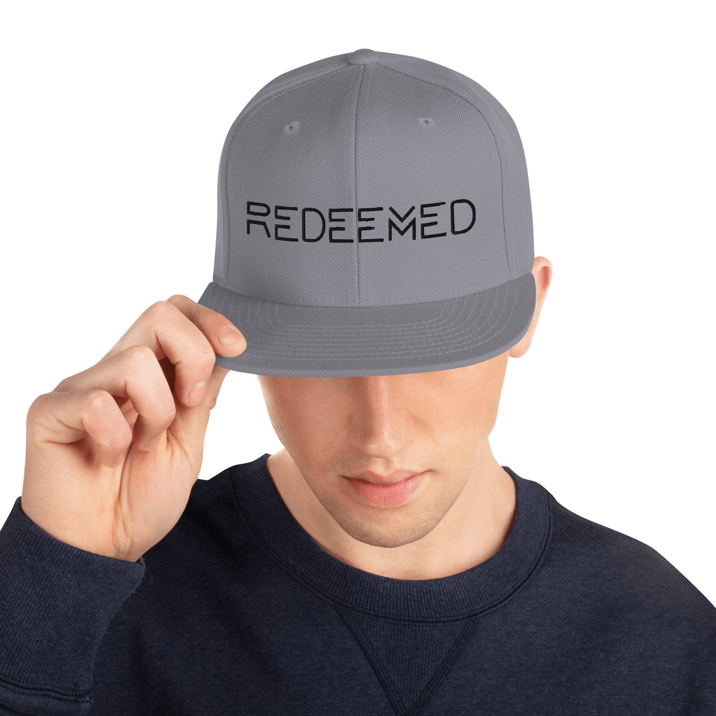 Redeemed Snapback Hat Big Leap Ink  29.00 Big Leap Ink Silver