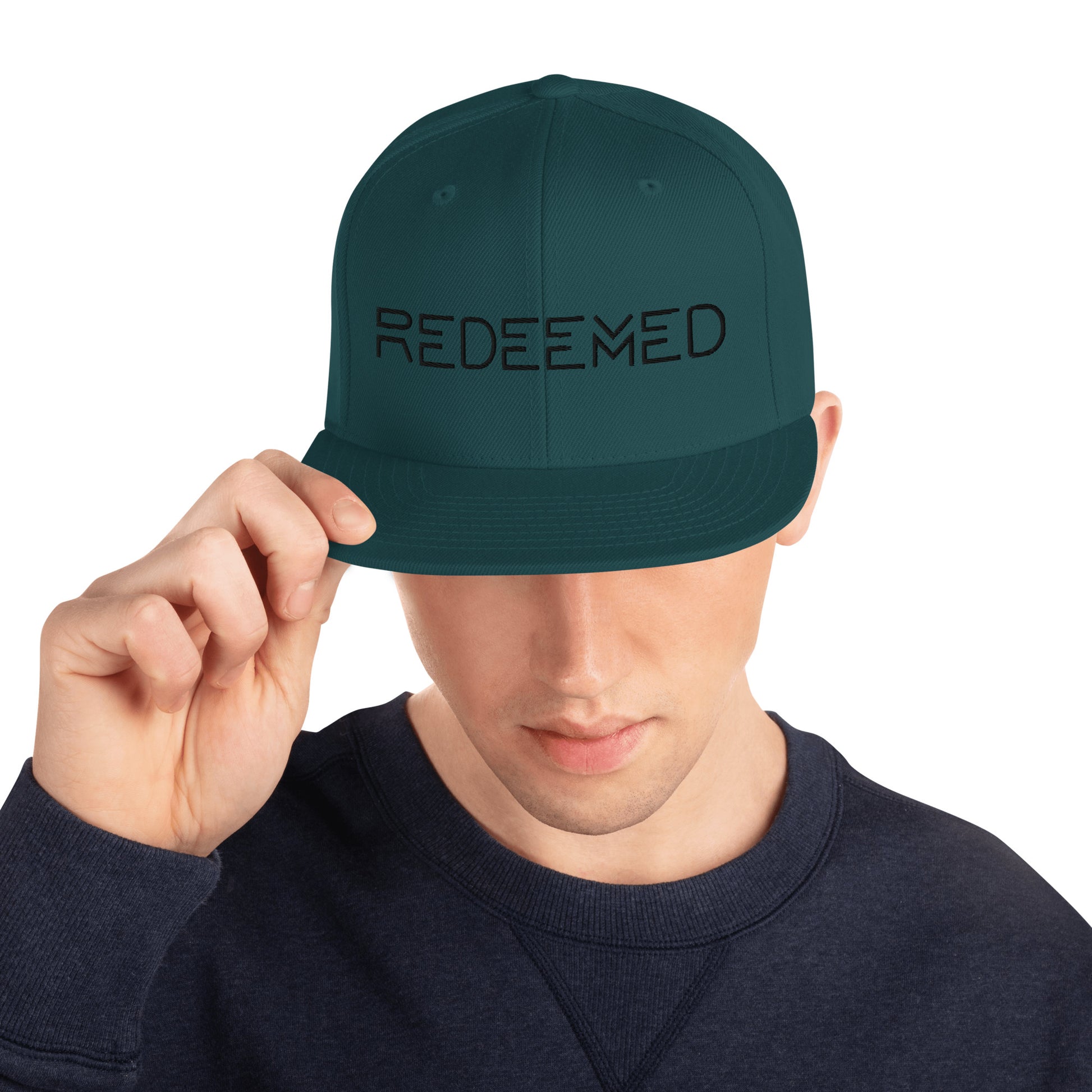 Redeemed Snapback Hat Big Leap Ink  29.00 Big Leap Ink Spruce